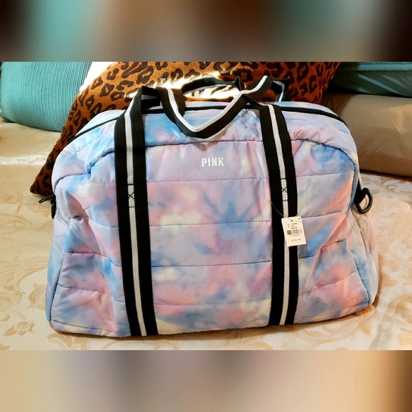 PINK Victoria's Secret Handbags - Victoria's secrets pink Overnight bag /Jim bag
